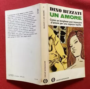 Dino BUZZATI - UN AMORE Mondadori Oscar n. 4 (1969) Ragazza squillo OTTIMO - Foto 1 di 5