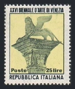 Italy 605, hinged. Mi 864. Biennial Art Exhibition,Venice,1952. Lion of St Mark. - Picture 1 of 1