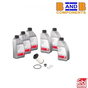 KIT DE SERVICIO CAJA DE CAMBIOS TRANSMISIÓN AUTOMÁTICA FEBI 171762 AUDI SEAT SKODA VW A3186 - Imagen 1 de 6