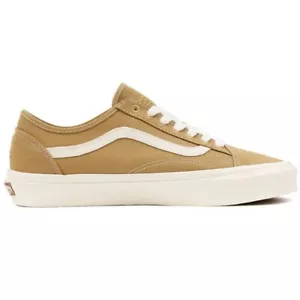 Vans Eco Theory scarpe da ginnastica affusolate vecchie Skool / beige / prezzo di prezzo £75 - Foto 1 di 5