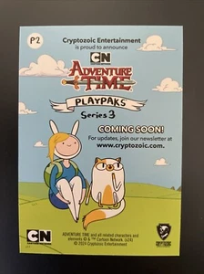 2024 SDCC COMIC CON CRYPTOZOIC PROMO CARD ADVENTURE TIME SERIES 3 PLAYPACKS # P2 - Picture 1 of 2