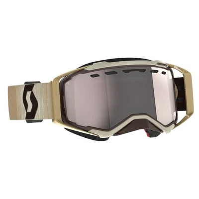 Scott Usa Prospect Snowcross Goggles (One Size Fits Most, Beige/Brown / Silver C - Image 1 of 3