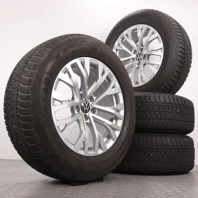 Winterräder 18 Zoll VW Touareg CR Original Alu-Felgen Cascade Winterreifen RDK - Bild 1 von 4