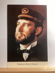 Hudson River Steamboat Purser: - Vintage Postkarte - Bild 1 von 3