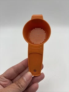 Vintage Tupperware Mini Sieb Gadget lose Teesieb orange 879-2 - Bild 1 von 5