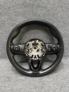 2014–2020 Mini Cooper F55 F56 F57 Multi-Function Steering Wheel Black OEM - Picture 1 of 11