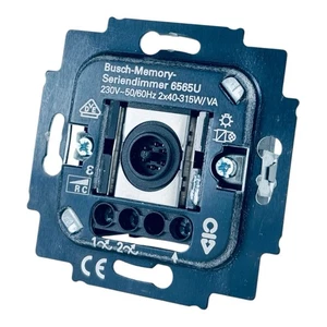 Busch-Jaeger 6565 U / Busch-Dimmer / Busch-Memory-Seriendimmer Einsatz / 6565U - Bild 1 von 1