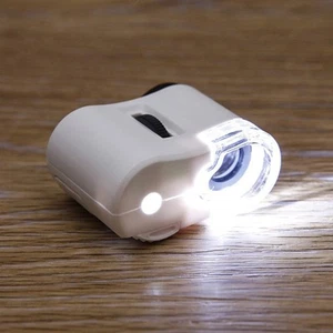 ｀Tragbare Led 60 Mal Lupe Telefon Clip Universal Hd Mikroskop Wi - Bild 1 von 10