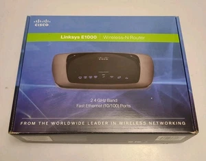 Cisco E 1000 Wireless-N Router, Open Box - Picture 1 of 6
