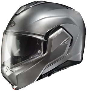 HJC i100 Hyper Silver Modular Helmet size Small - Picture 1 of 3