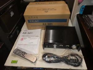 TEAC AX-501 Stereo Integrated Amplifier w/ Remote Control Works Tested JP JN02 - Picture 1 of 10