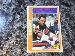 1978 Topps WALTER PAYTON Card #200 G/VG creased *WP1 - Picture 1 of 4