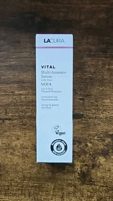 LACURA VITAL Multi-Intensiv Serum, reife Haut SOJA Mit 3- Fach Pflegeöl-Kompl