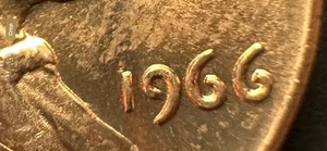 1966 Lincoln Cent Penny Raw -DDO- FS-101 A-335 Gem - Bild 1 von 8