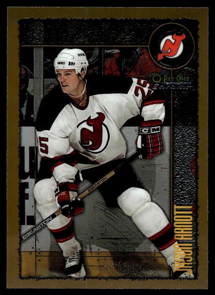 1998-99 O PEE CHEE CHROME Jason Arnott New Jersey Devils #199 - Image 1 of 2