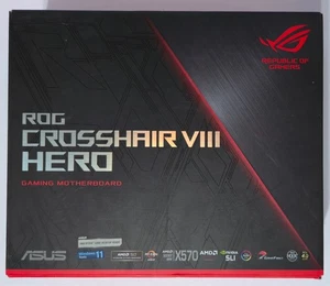 Asus ROG Crosshair VIII Hero AMD X570 ATX scheda madre - Foto 1 di 5