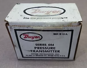 Trasmettitore di pressione indicatore serie Dwyer 604D-10 (ARTICOLO NUOVO) - Foto 1 di 12