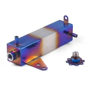 Universal Radiator Coolant Cooling Aluminum Catch Tank Overflow Reservoir 500ML - Picture 1 of 6
