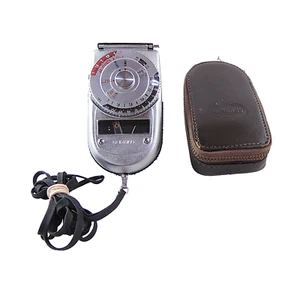 Sekonic Light Meter Model 38 TESTED with Case FREE USA SHIPPING Please READ - Picture 1 of 9