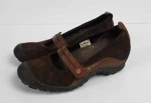 Merrell Mary Jane Shoes Brown Slip On Womens Size 6.5 - Picture 1 of 14