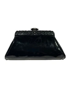 Borsa Rialto NY retrò vintage, anni 50 nera pochette brevettata lucida made in USA incredibile - Foto 1 di 11