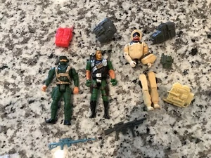 Gruppe Original Vintage GI Joe Zubehör Figuren - Bild 1 von 6