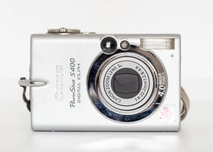 CANON PowerShot Digital Elph S400 4 MP Digital Compact Camera - Picture 1 of 7