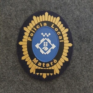Spanien (Mataró) - Polizeibehörde - Policia Local - PVC Brustabzeichen - Bild 1 von 4