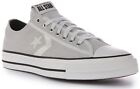Converse A05622C Star Player 76 Ox Suede Lace Up Trainer Light Grey UK 6 - 12