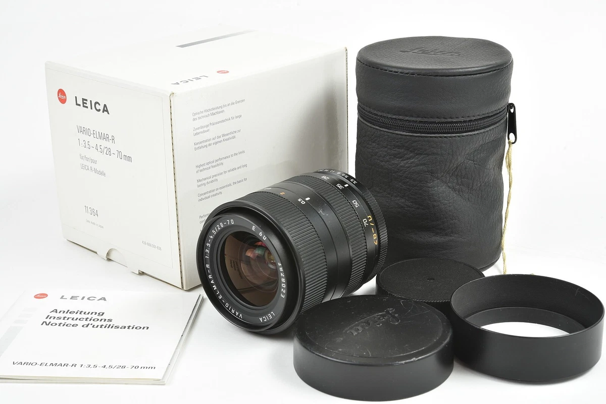 Leica VARIO-ELMAR-R f/3.5-4.5 Camera Lenses 28-70mm Focal for sale