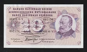 Switzerland, 10 Franken, 1974, P-45, Banknote - Picture 1 of 2