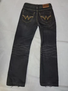 Osaka BIG TRAIN Japanese mens jeans embroidered  Size 27 #P1 - Picture 1 of 10