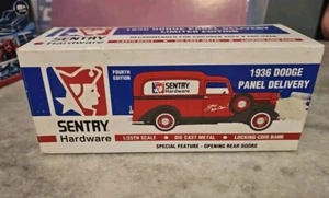 Sentry Hardware 1936 Dodge Panel Delivery Truck - Die Cast Bank With Key And Box - Picture 1 of 10