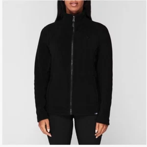 Karrimor Fleece Jacket Ladies Black Size UK 10 #REF154