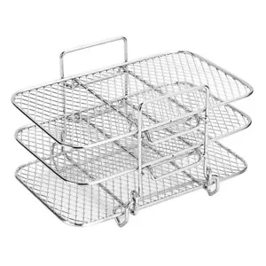 Wire Rack for Cooking 3-Layers Air Fryer Rack Cooking Rack Stainless Steel St... - Picture 1 of 9