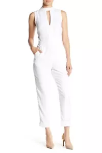 Mono para mujer Bebe blanco brillante cuello simulado con ojo de cerradura L91818 talla 12 - Imagen 1 de 2