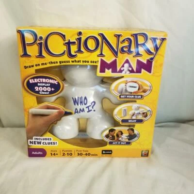 Electronic Pictionary Man Game BNIB X1443 Mattel Games - Image 1 of 4