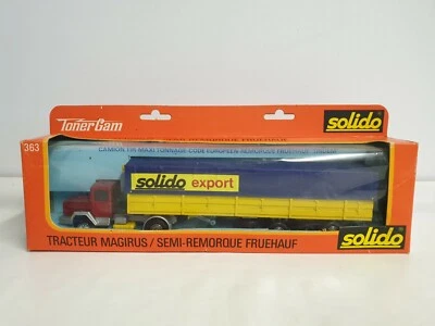 Solido TonerGam 363 - Tracteur Magirus Semi-Remorque Fruehauf Export Foto 1 de 4