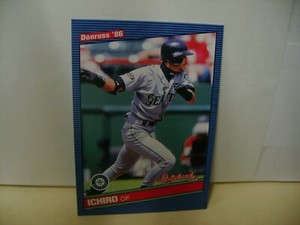 ICHIRO SUZUKI  2002 DONRUSS ORIGINALS #273 1986 VERSION