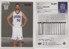 2008-09 Skybox Ruby /50 Brad Miller #141