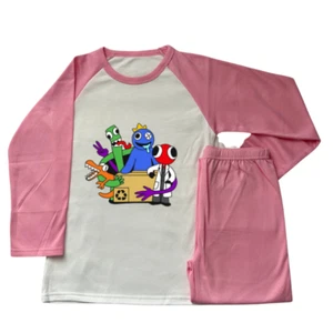 PERSONALISIERTER REGENBOGENFREUNDE PYJAMA PJS - Bild 1 von 6