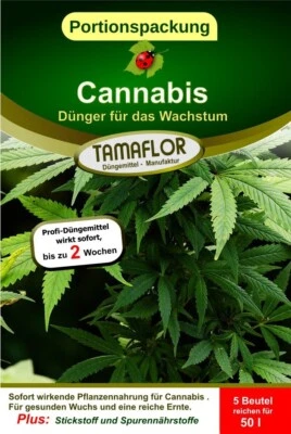 TAMAFLOR Cannabisdünger Profi GROW Portionsbeutel für 50 Liter