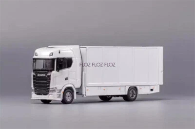 for GCD for Scania S 730 Enclosed Double deck tow trucks White LHD 1:64 Model - Image 1 of 4