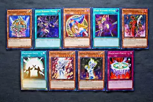Dark Magician Girl deck cards (Burning Attack Magic Silent Magician's Valkyria) - Picture 1 of 4