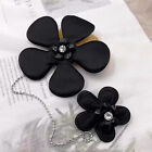Flower Rhinestone Chain Brooch Lapel Pin Badges Brooch Clothes Decor Accessories