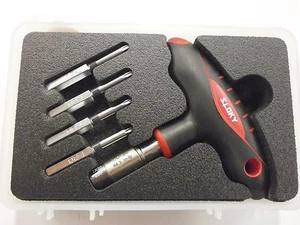 Sloky Preset Torque Screwdriver 5pc Set STS-TX-ST-20 T20 TX20 406SO - Picture 1 of 3