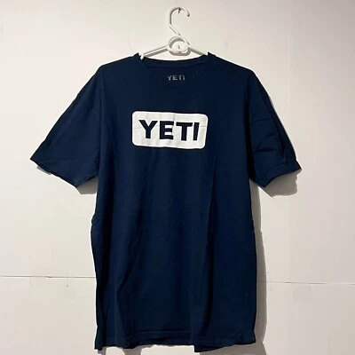 Camiseta Yeti Para Hombre Talla XL Negra Estampado Gráfico Manga Corta Cuello Redondo Pullover Foto 1 de 4