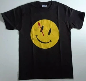 Comic Watchman Smiley Face Herren Unisex T-Shirt - Größe SM - 2XL - Bild 1 von 4
