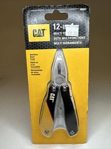 Multiherramienta CAT 12 en 1 Amarillo Negro Nuevo Sellado Oruga - Imagen 1 de 5