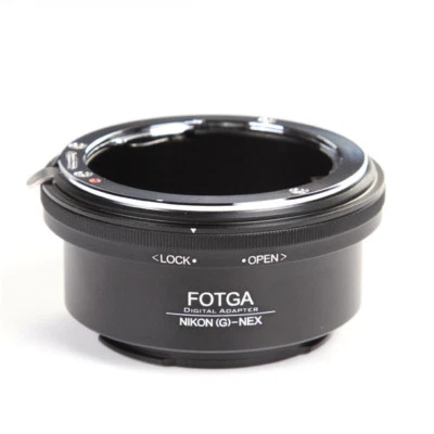 FOTGA Adapter For Nikon F AI AF-S G Lens to Sony E-Mount A7CR A6700 A7RIV A9III - Image 1 of 4